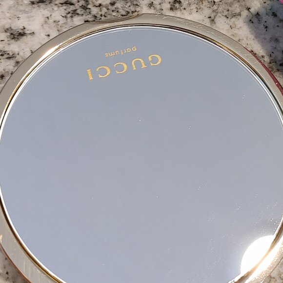 Gucci Monogram Compact Mirror with box